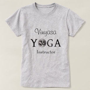 Customised Personalised Om yogi yoga workout shirt