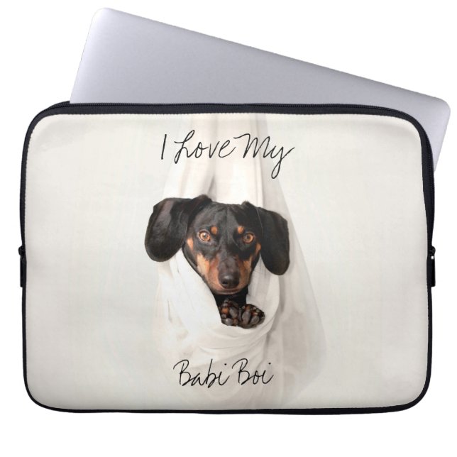 Customised Pet Dog Cat Laptop Sleeve (Front)