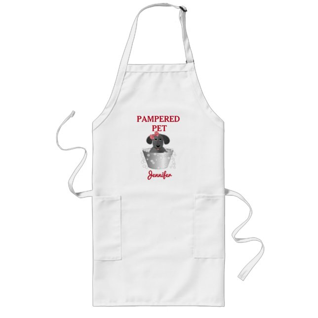 Customised Pet Groomer Apron (Front)