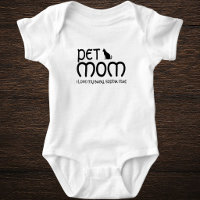 Customised Pet Lover Cat Mum Mother's Day Baby