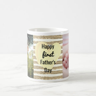 Customised Photo 1st Father's Day Coffee Mug