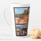 Customised Photo Collage Tall Latte Mug