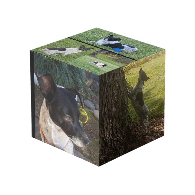 Customised Photo Cube (Front Angled)