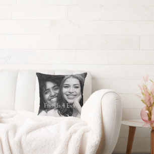Customised Photo Friends 4 Eva Fun Cushion