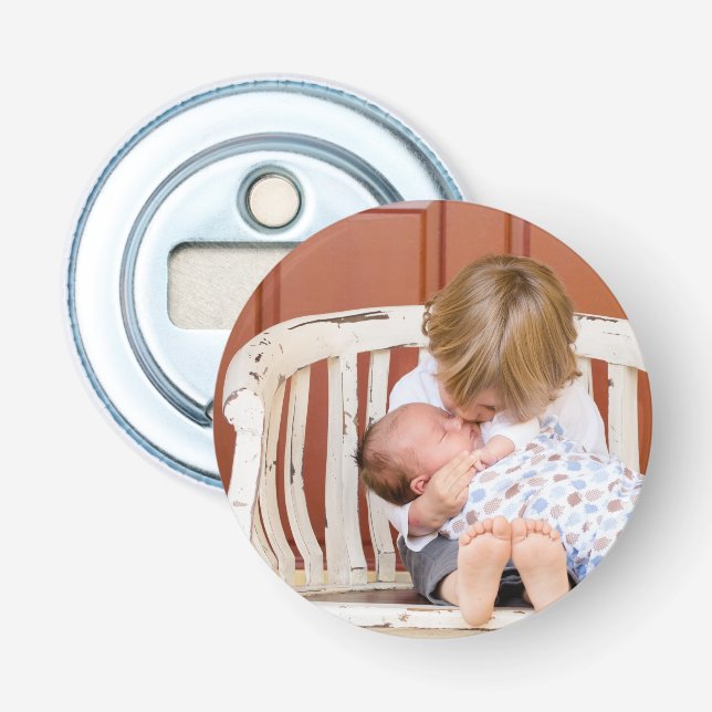 Customised Photo Personalised  Bottle Opener (Front)