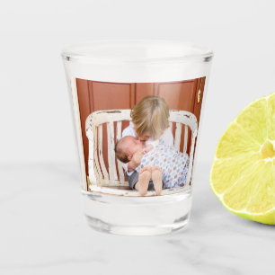 Customised Photo Personalised Shot Glass