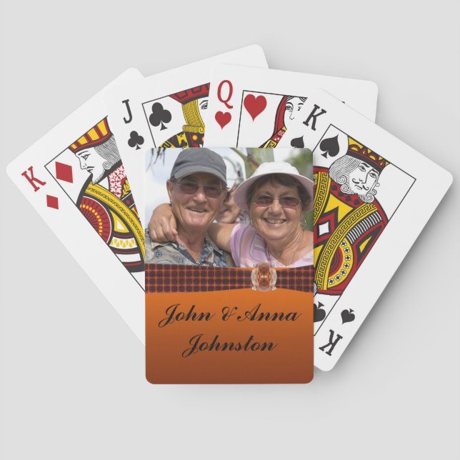 Customised Photo Playing Cards (Back)