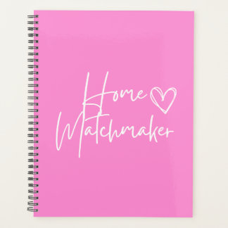 Customised Pink Home Matchmaker  Planner