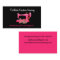 Customised Pink Sewing Machine on Black