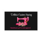 Customised Pink Sewing Machine on Black