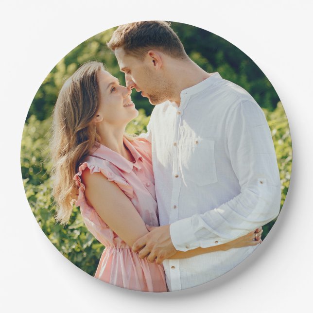 Customised Plate Custom Photo on Plate (Front)