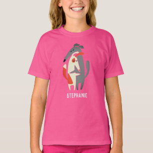 Customised Podenco and Galgo Girls  T-Shirt