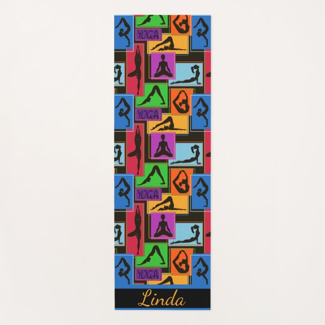 Customised Poses Yoga Mat (Front)