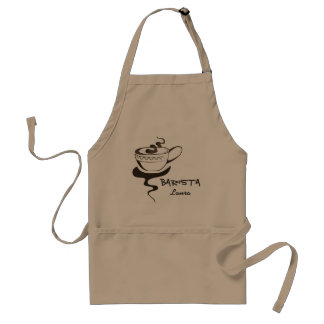 Customised professional barista design standard apron