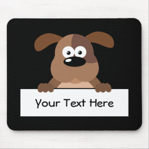 Customised Pup Sign Mouse Mat
