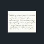 Customised quote poem wedding vow canvas art<br><div class="desc">Add your quote to this beautiful stretched canvas wall art. A personalised and thoughtful gift to cherish for years to come.</div>