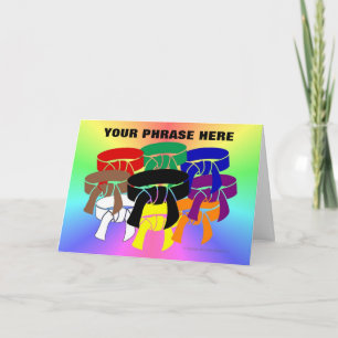 Customised Ring of Belts Invitations