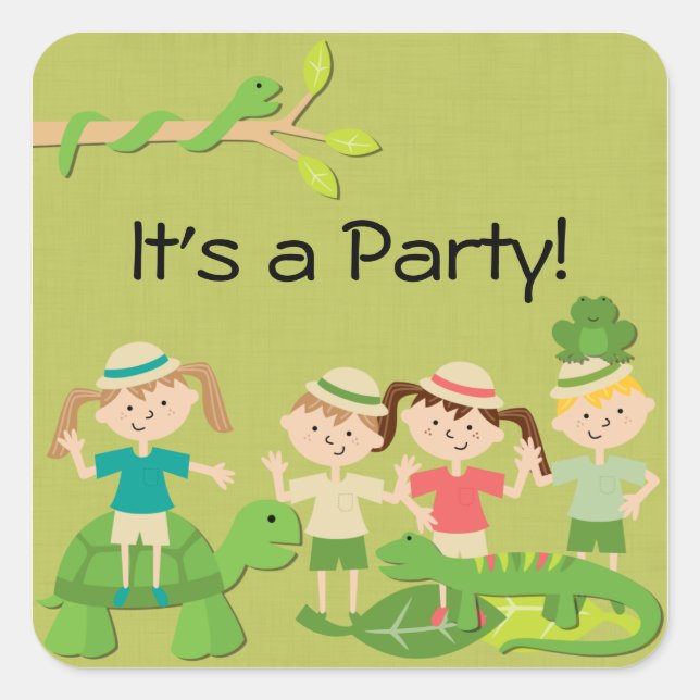 Customised Safari Stickers (Front)