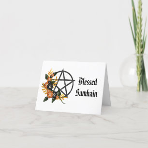 Customised Sahmain Greeting Card