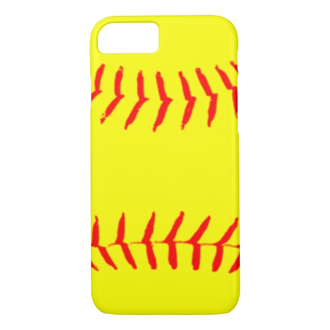 Customised Softball Case-Mate iPhone Case (Back)