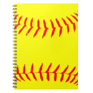 Customised Softball Notebook