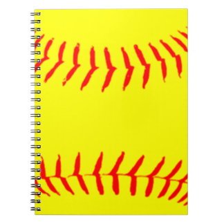 Customised Softball Notebook