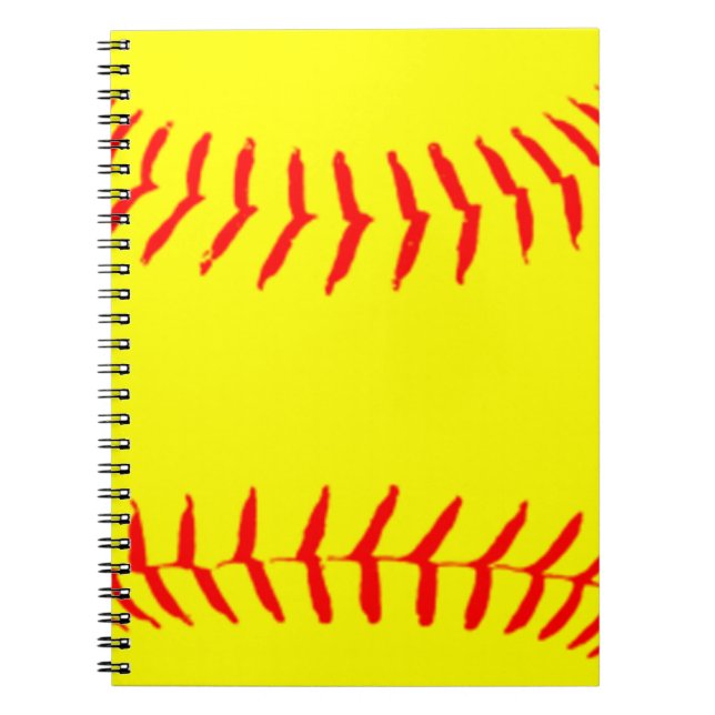 Customised Softball Notebook (Front)