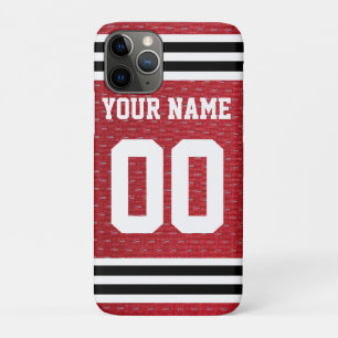 Customised Sports Hockey Jersey iPhone 11 Pro Case