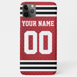 Customised Sports Hockey Jersey iPhone 11 Pro Max Case