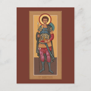 Customised St. Demetrius Prayer Card