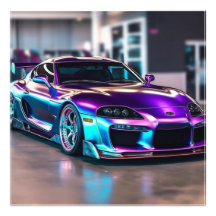 Customised Supercars:Bold colours and modification
