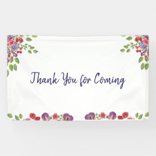 Customised Thank You Banner