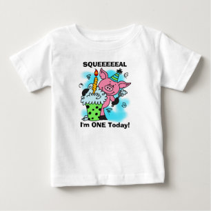 Customised This Little Pig Birthday T-shirt
