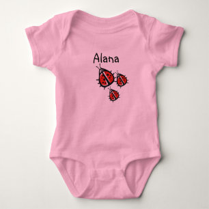Customised Three Little Ladybug Shirt