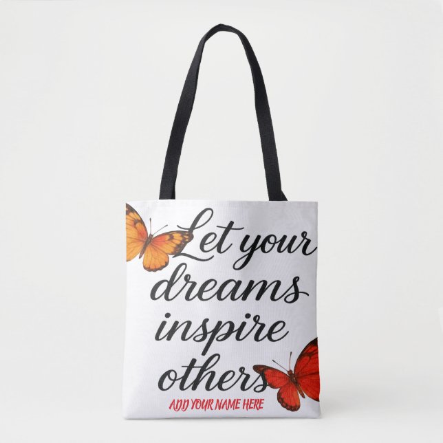 Customised Tote Bag – Personalised Gift for Her  (Front)