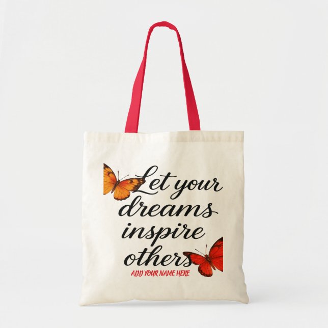 Customised Tote Bag – Personalised Gift for Her  (Front)