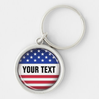 Customised USA Keychain