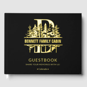 Customised Vacation Rental Cabin House Lake House  Guest Book