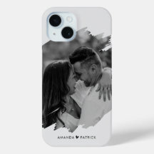 Customised Valentines Day Modern Photo Couple