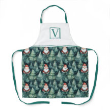 Customised Watercolor Christmas Santa Claus -