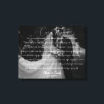 Customised Wedding Anniversary Photo & Vows Canvas Print<br><div class="desc">Modern and elegant design printed Customised Wedding Anniversary Photo & Vows Canvas Print that can be customised with your text. Please click the "Customise it" button and use our design tool to modify this template. Check out the Graphic Art Design store for other products that match this design!</div>