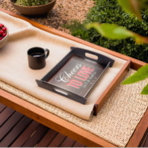 Customised Wedding Couple Name Date Red White Text