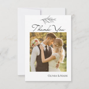 Customised Wedding Wedding Thank You Cards