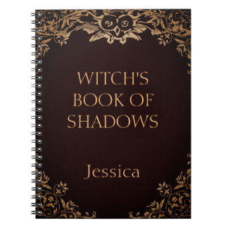 Customised Wicca Book Of Shadows Notebook