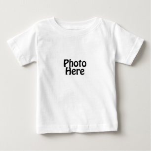 Customised With Your Favourite Photo Baby T-Shirt