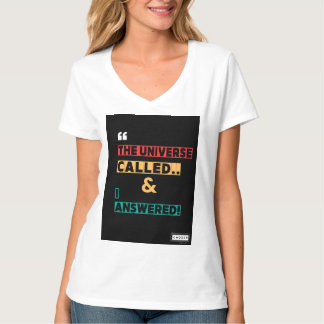 Customised women v-neck tee TCS edition
