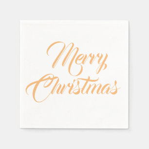 Customised Your Classic Elegant Stylish Merry. Napkin