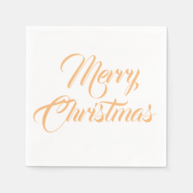 Customised Your Classic Elegant Stylish Merry. Napkin (Front)