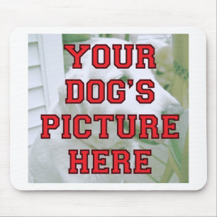 Customised Your Dog's Photo Mouse Mat