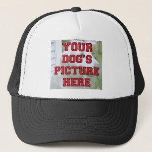 Customised Your Dog's Photo Trucker Hat